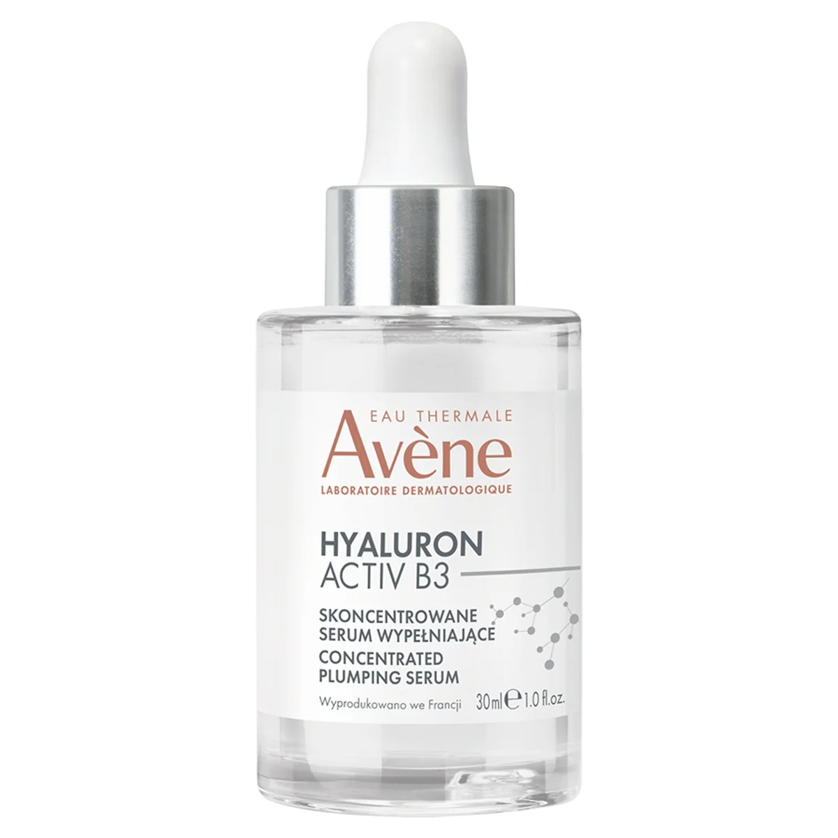 Avène Hyaluron Activ B3 skoncentrowane serum do twarzy z kwasem hialuronowym i niacynamidem, 30 ml