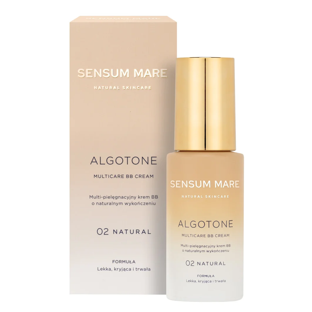 Sensum Mare Algotone multi-pielęgnacyjny krem BB nawilżenie i krycie NATURAL, 30 ml