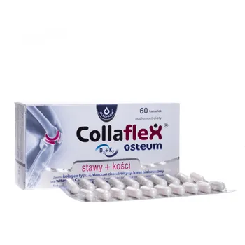 Collaflex Osteum, suplement diety, 60 kapsułek 