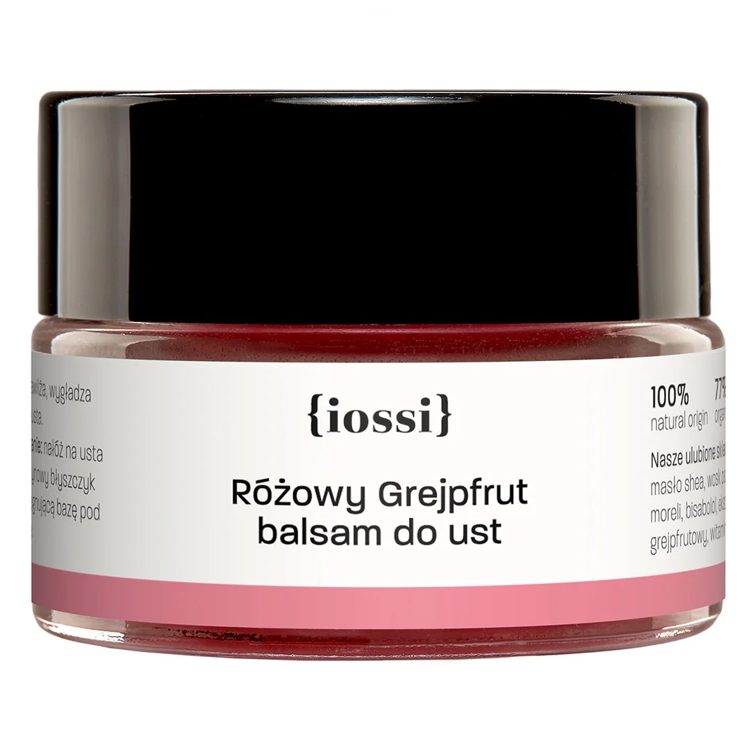 Iossi Różowy grejpfrut balsam do ust, 15 ml