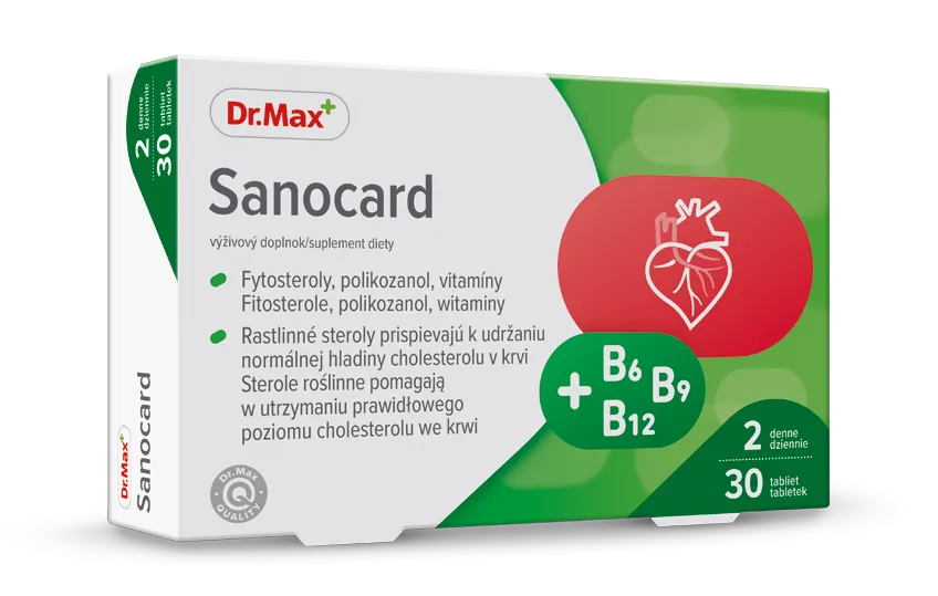 Sanocard Dr.Max, suplement diety, 30 tabletek