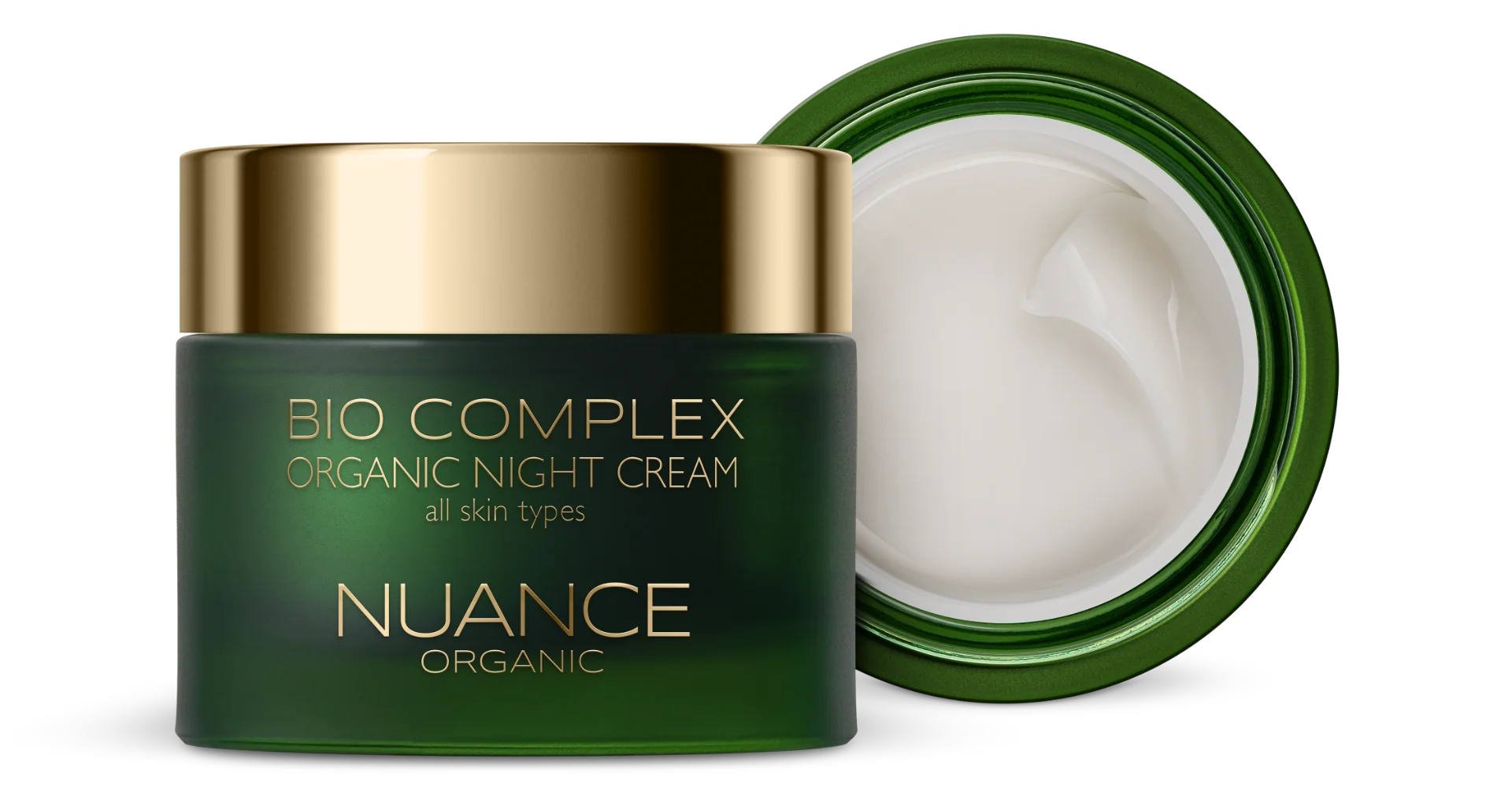 Nuance Organic Bio Complex, krem na noc do wszystkich rodzajów skóry, 50 ml 