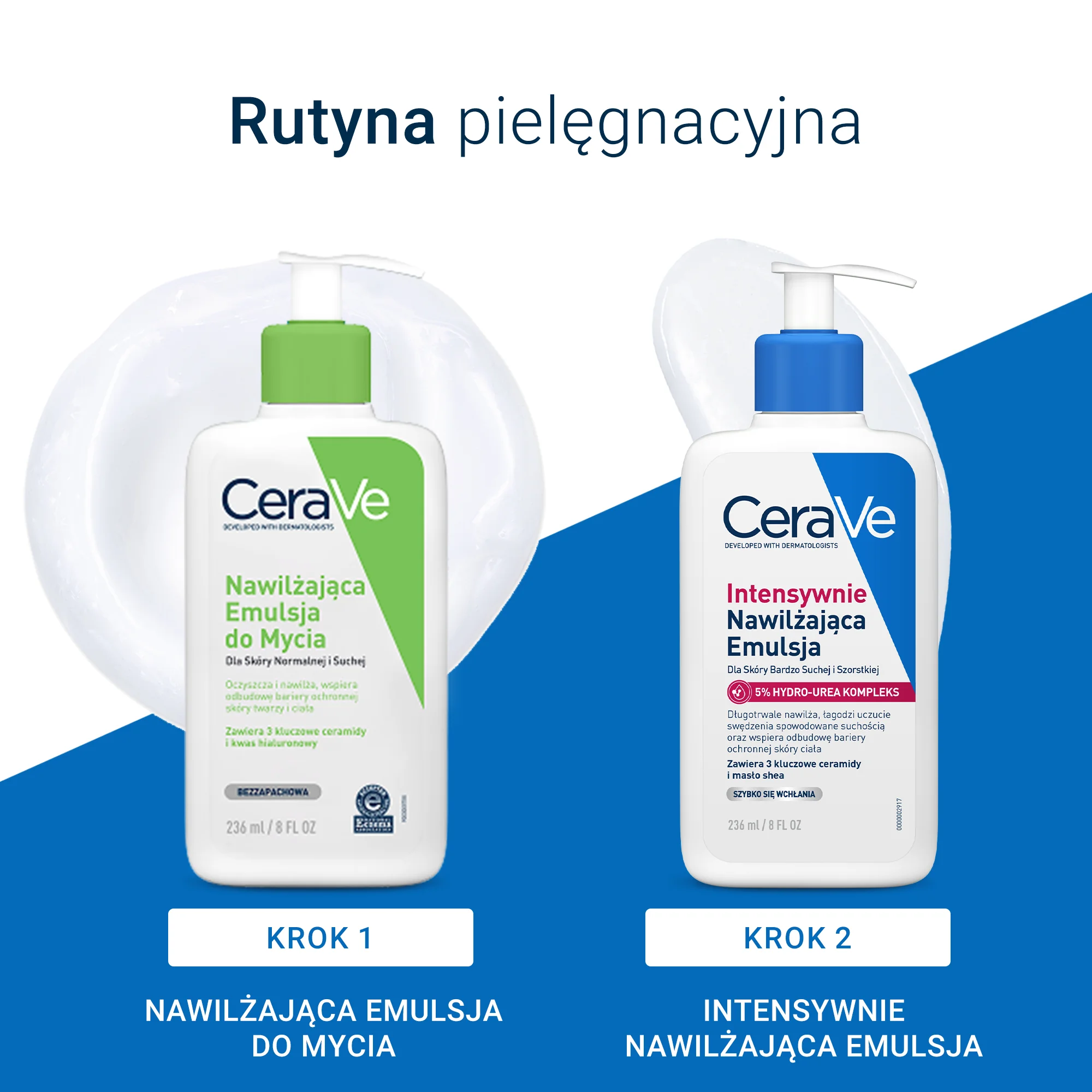 CeraVe emulsja intensywnie nawilżająca hydro-urea 5%, 236 ml