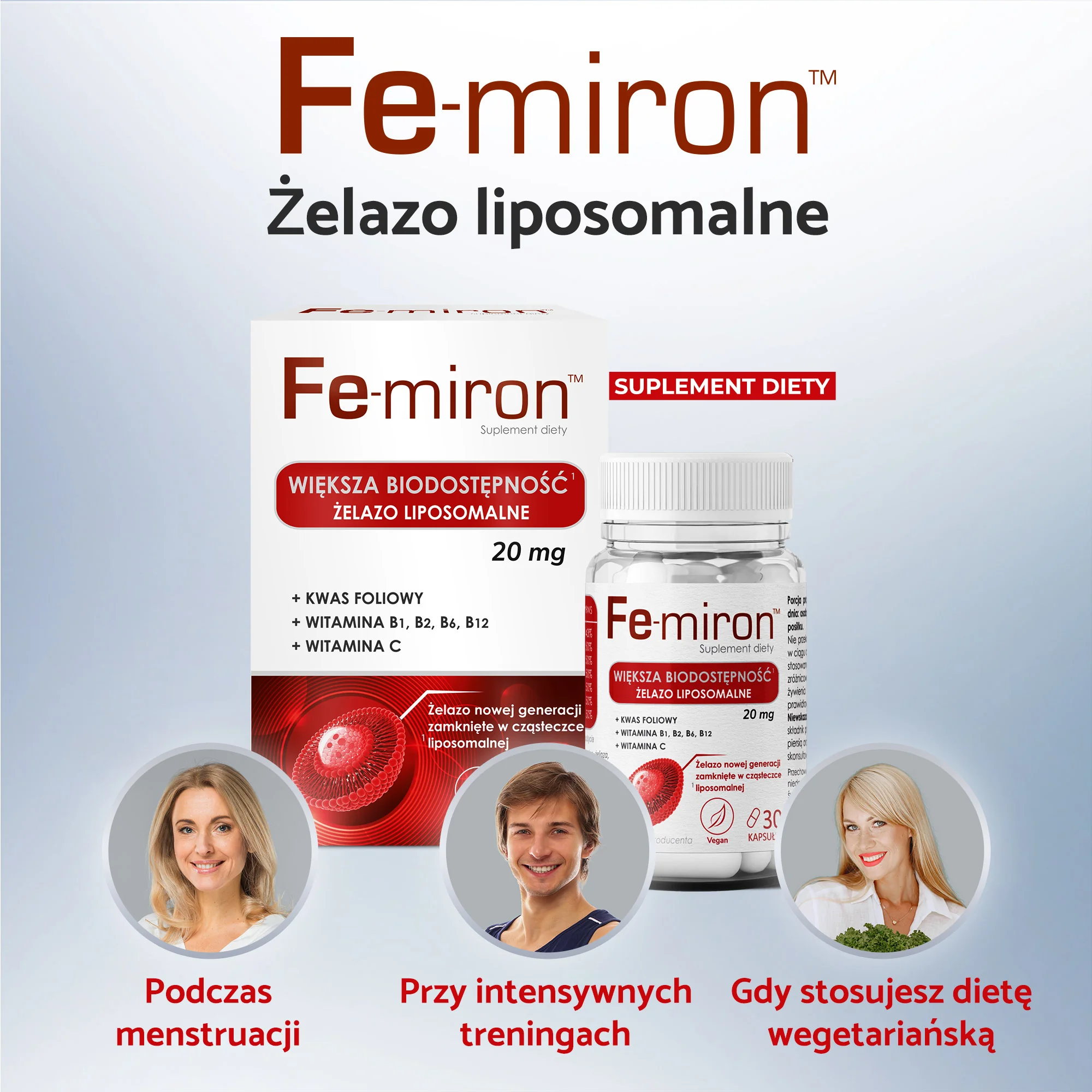 Domowa Apteczka Fe-miron 30 kapsułek