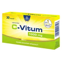 C-Vitum 1000 mg, suplement diety, 30 kapsułek