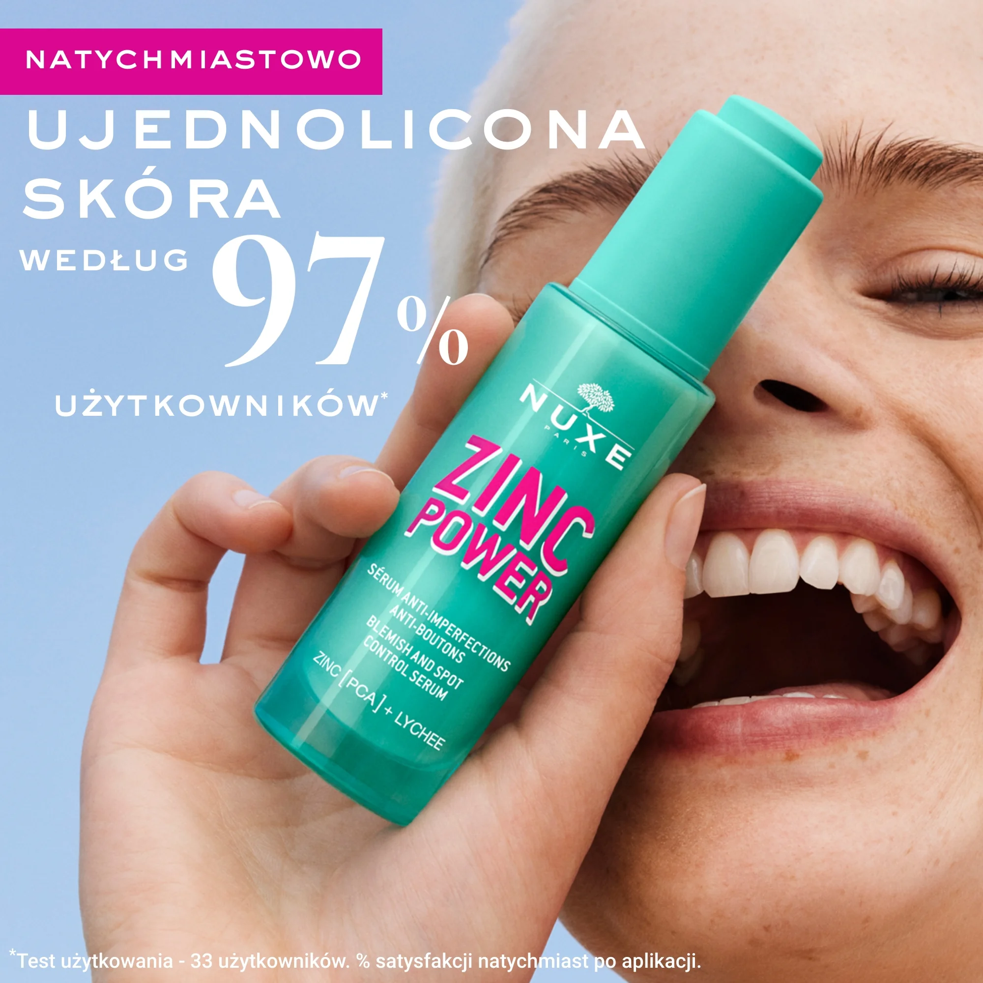 Nuxe Zinc Power serum przeciw niedoskonałościom i wypryskom, 30 ml