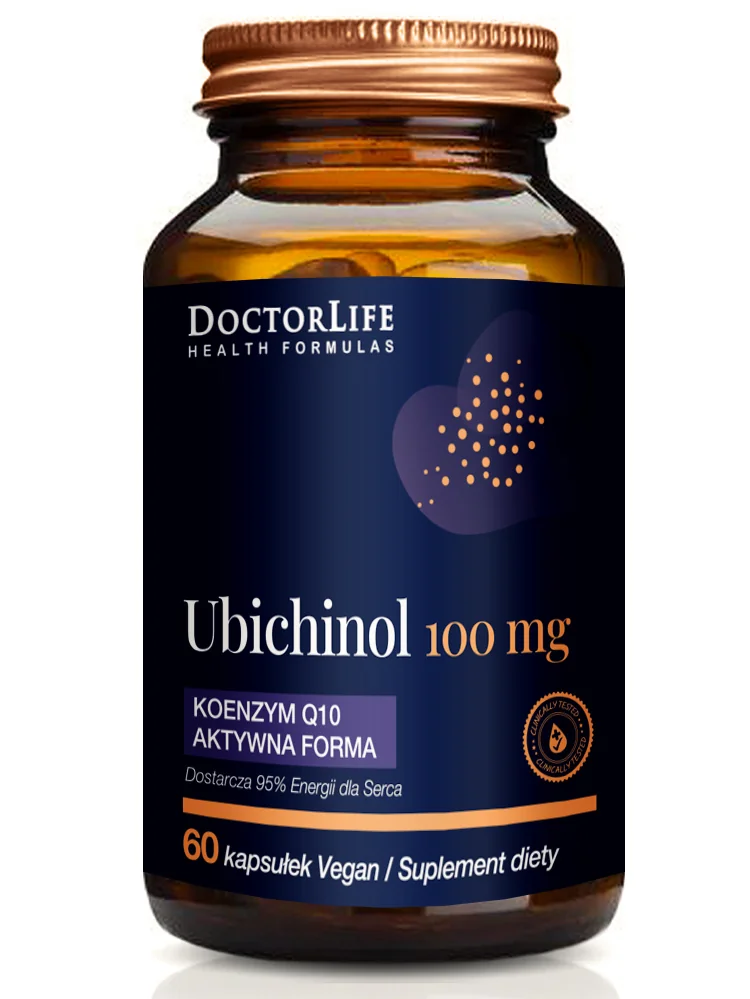 Doctor Life Ubichinol 100 mg 60 kapsułek