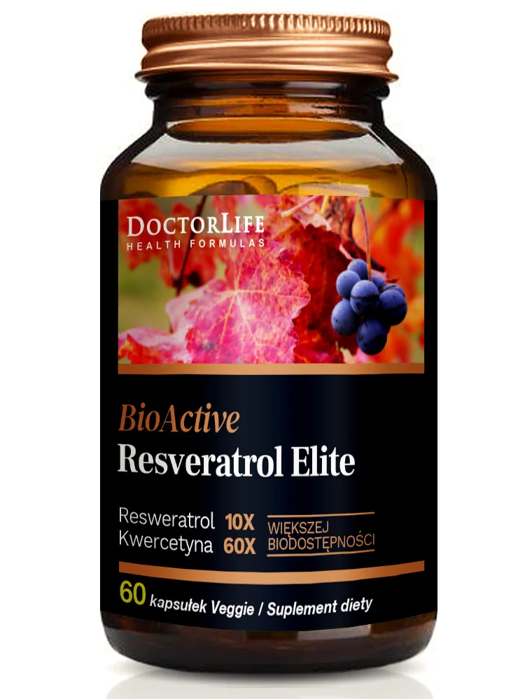 Doctor Life Resveratrol Elite, 60 kapsułek
