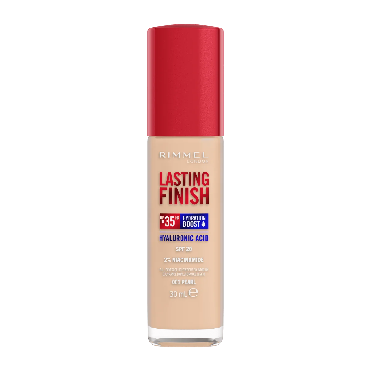 Rimmel Lasting Finish 35HR podkład do twarzy 001 Pearl, 30 ml