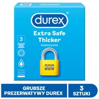 Prezerwatywy Durex Extra Safe, 3 szt.