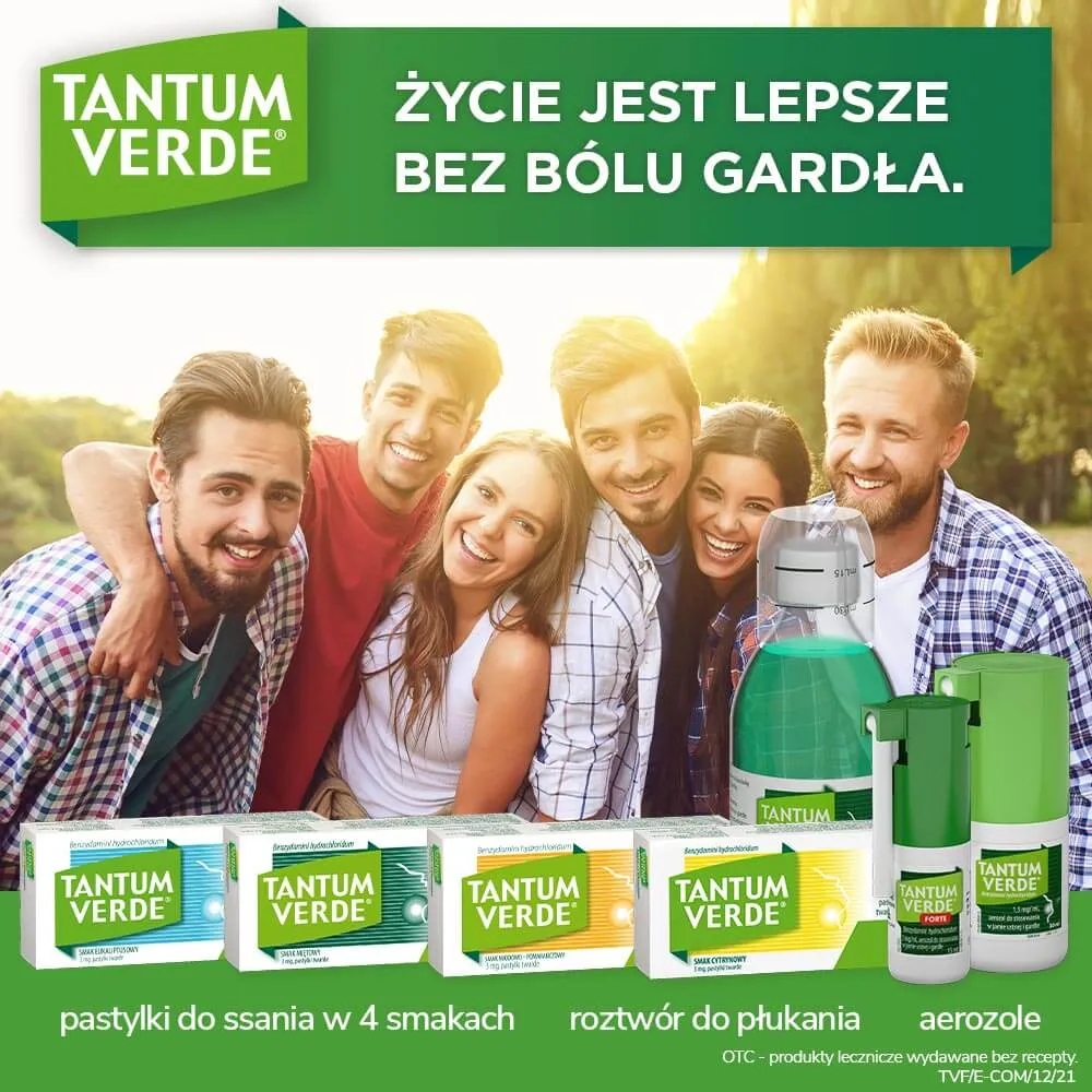 Tantum Verde Forte, Benzydamini hydrochloridum, 15 ml 