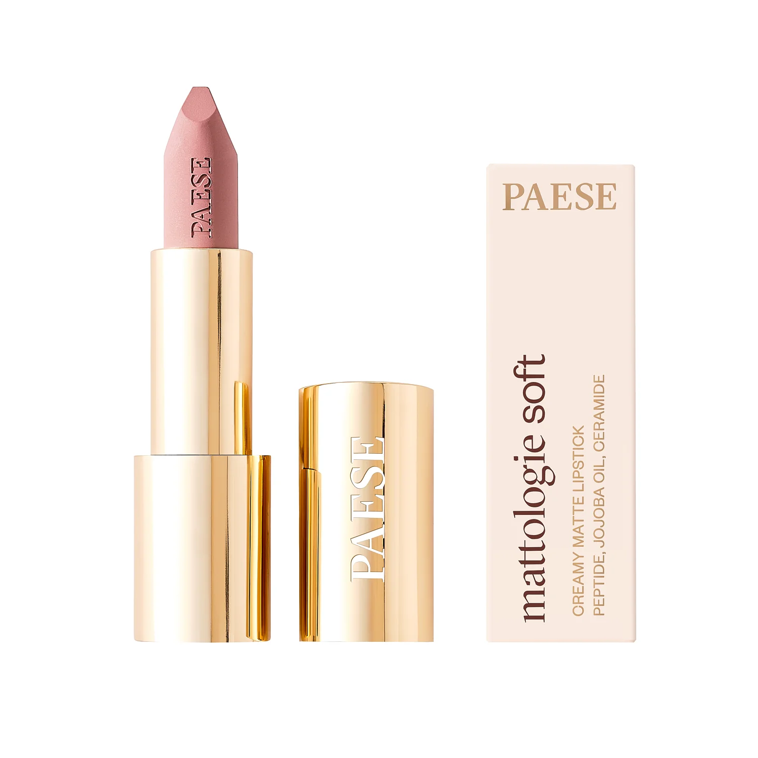 Paese Mattologie Soft pomadka 114 Pink Suede, 4,3 g