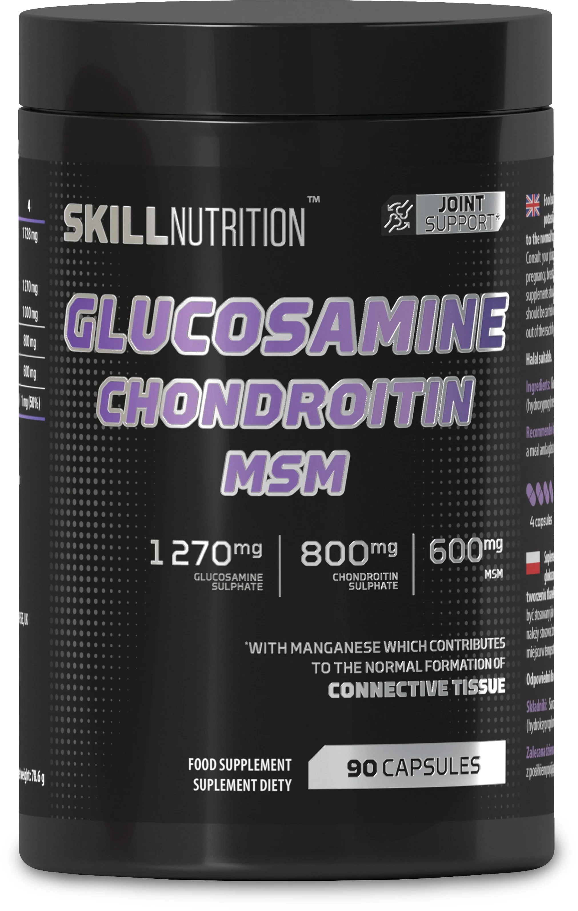 Skill Glukozamina Chondroityna MSM 90 kapsułek