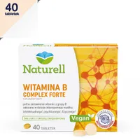 Naturell Witamina B Complex Forte, suplement diety, 40 tabletek