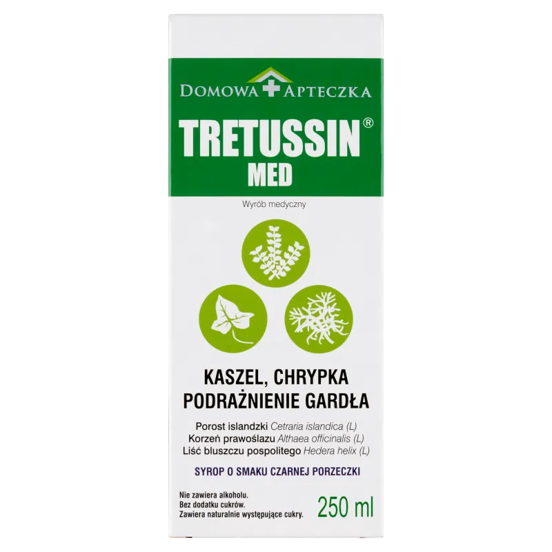 Domowa Apteczka Tretussin Med, syrop, 250 ml 