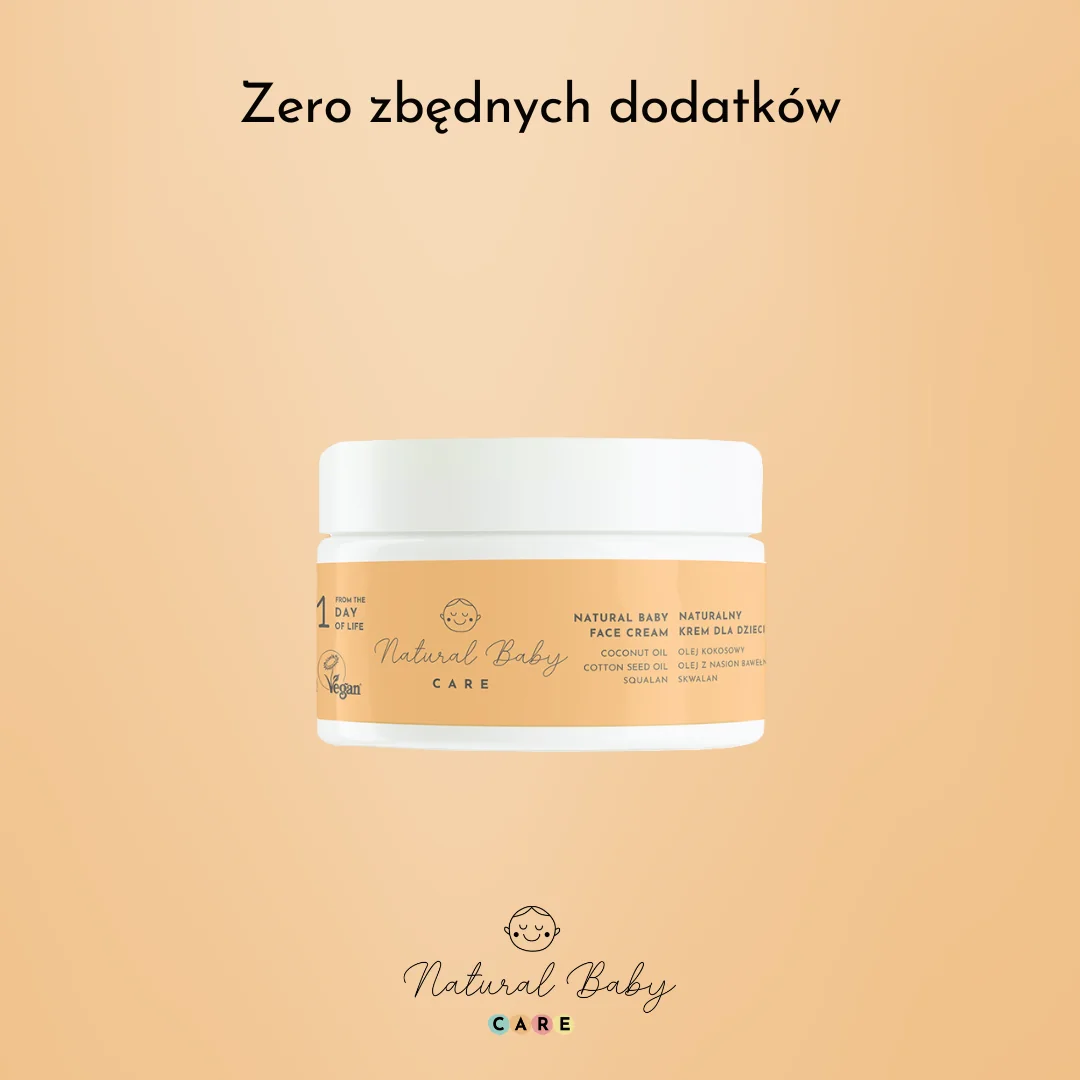 Natural Baby Care Naturalny krem do twarzy dla dzieci 50 ml