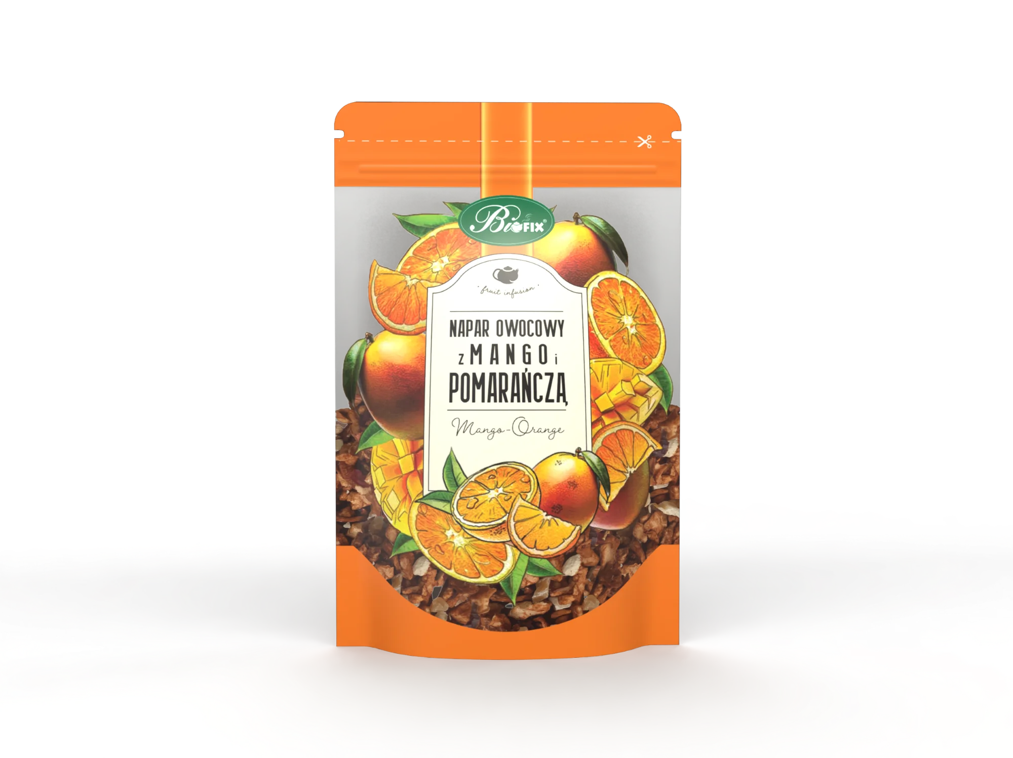 BiFIX Napar Owocowy z mango i pomarańczą, 100 g