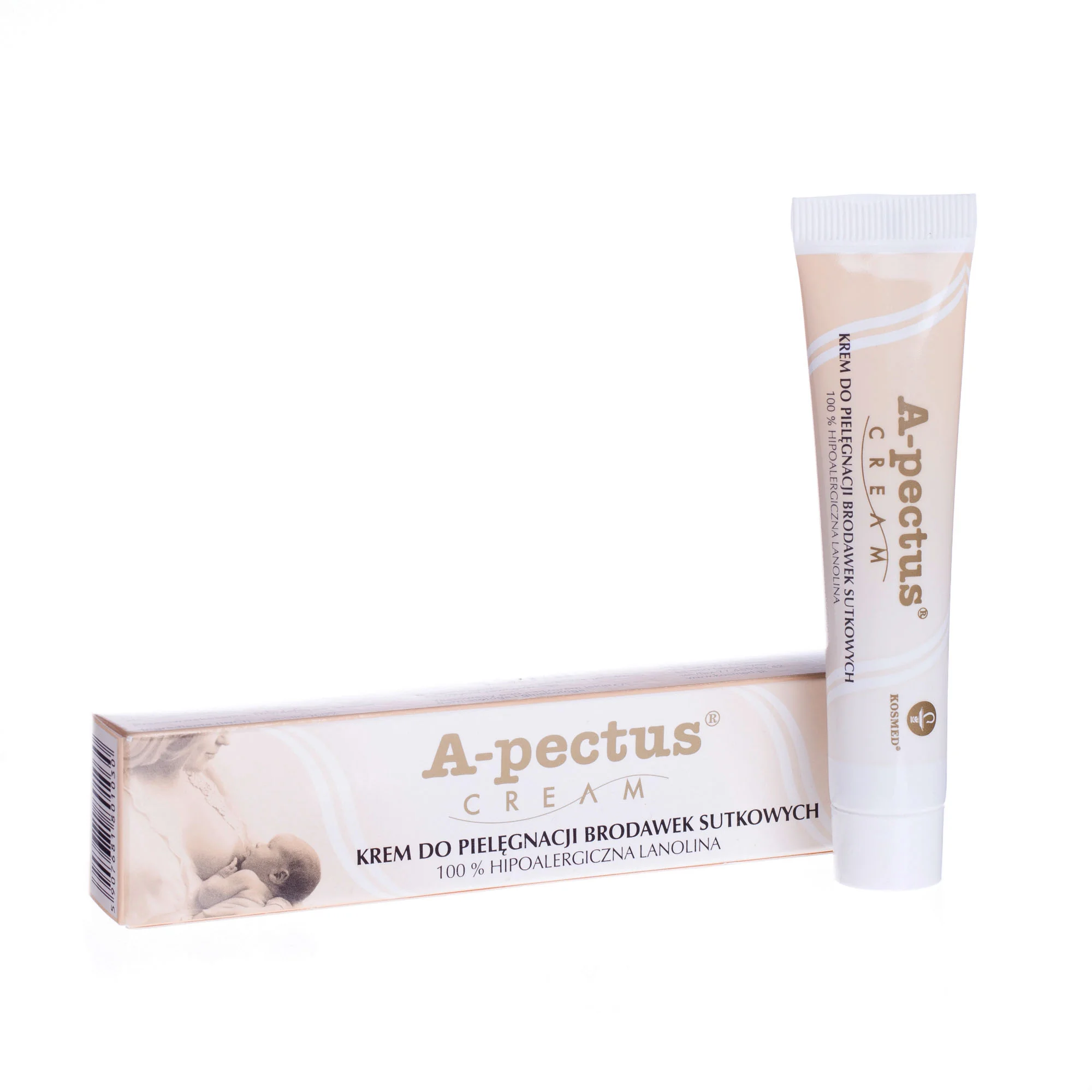 A-pectus 100 % lanolina,  krem do pielęgnacji brodawek sutkowych, 15 ml 