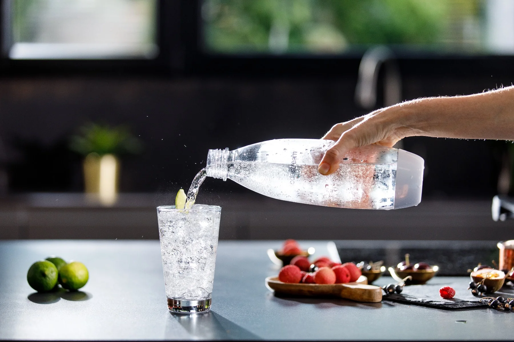 SodaStream butelki na wodę 1 l Fuse Białe, 2 szt.