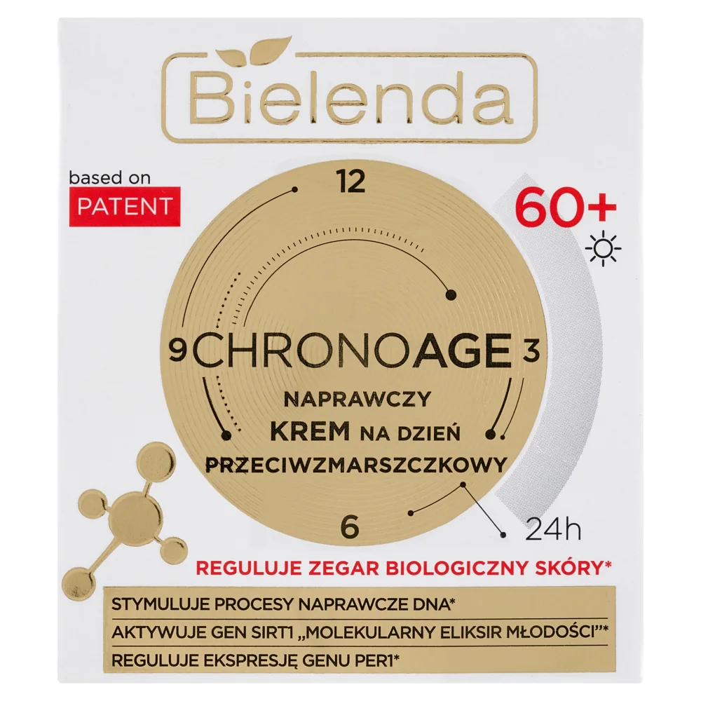 Bielenda Chrono Age naprawczy krem przeciwzmarszczkowy 60+ na dzień, 50 ml