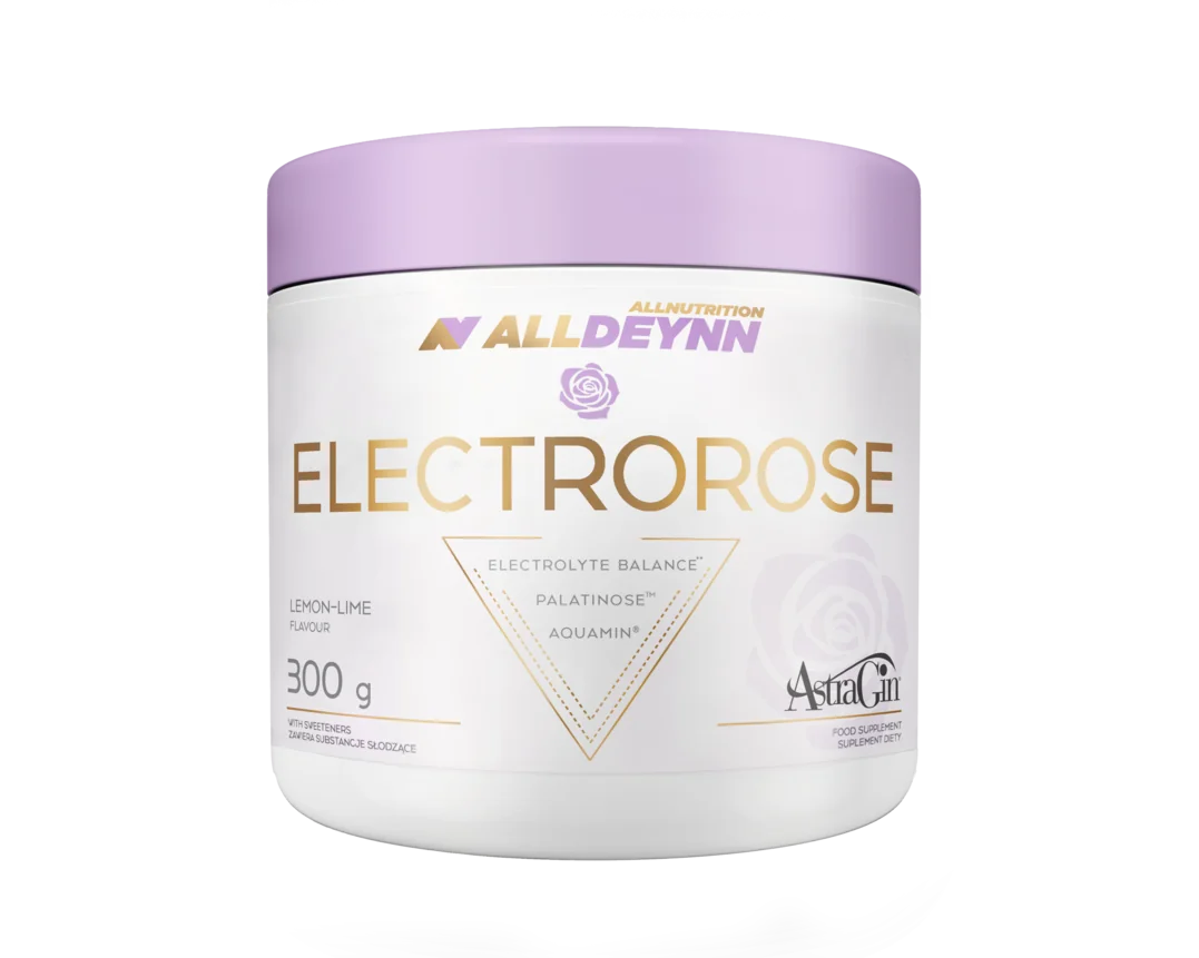 Allnutrition Alldeynn Electrorose elektrolity w proszku o smaku limonkowo-cytrynowym, 300 g