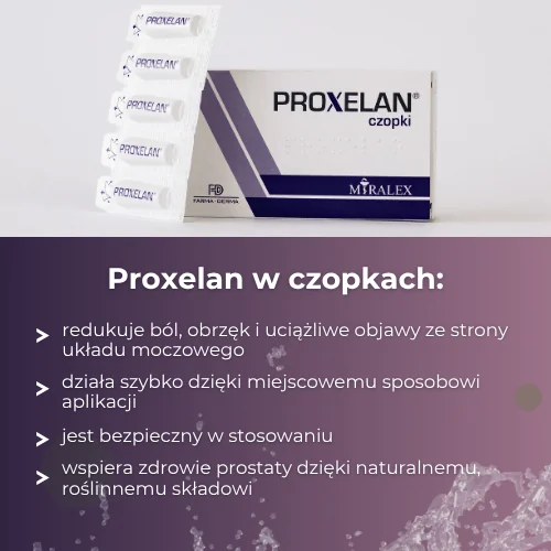 Proxelan czopki, 10 sztuk