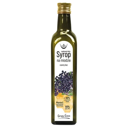 Oleofarm Syrop na miodzie czarny bez, 250 ml