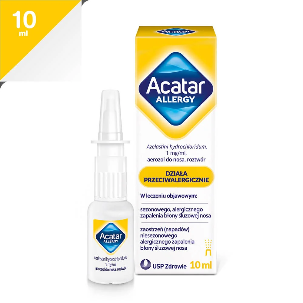 Acatar Allergy, 1mg/ml, aerozol do nosa, 10 ml