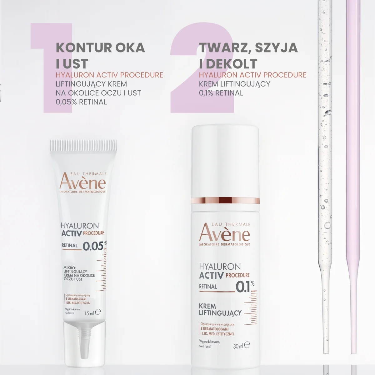 Avène Hyaluron Active Procedure krem liftingujący, 30 ml