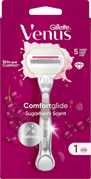 Venus Comfortglide Sugarberry plus Olay maszynka z 1 wkładem