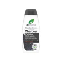 Dr.Organic Charcoal, żel do mycia ciała z organicznym aktywnym węglem drzewnym, 250 ml