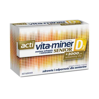Acti Vita-Miner Senior D3, 60 tabletek 