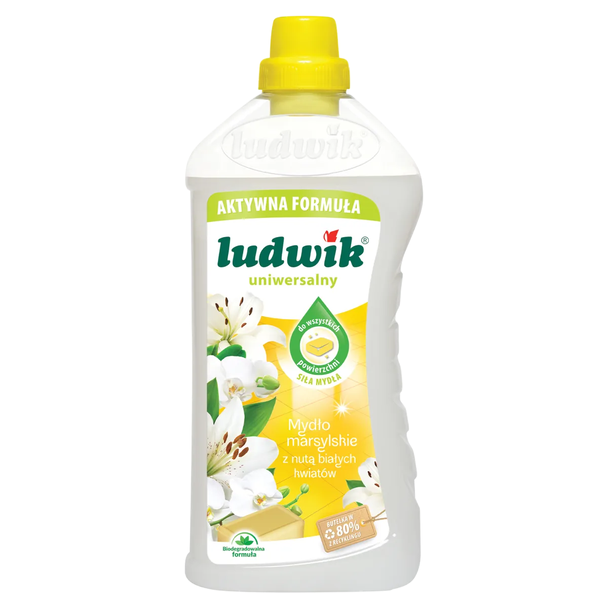 Ludwik płyn uniwersalny z mydłem marsylskim, 1 l
