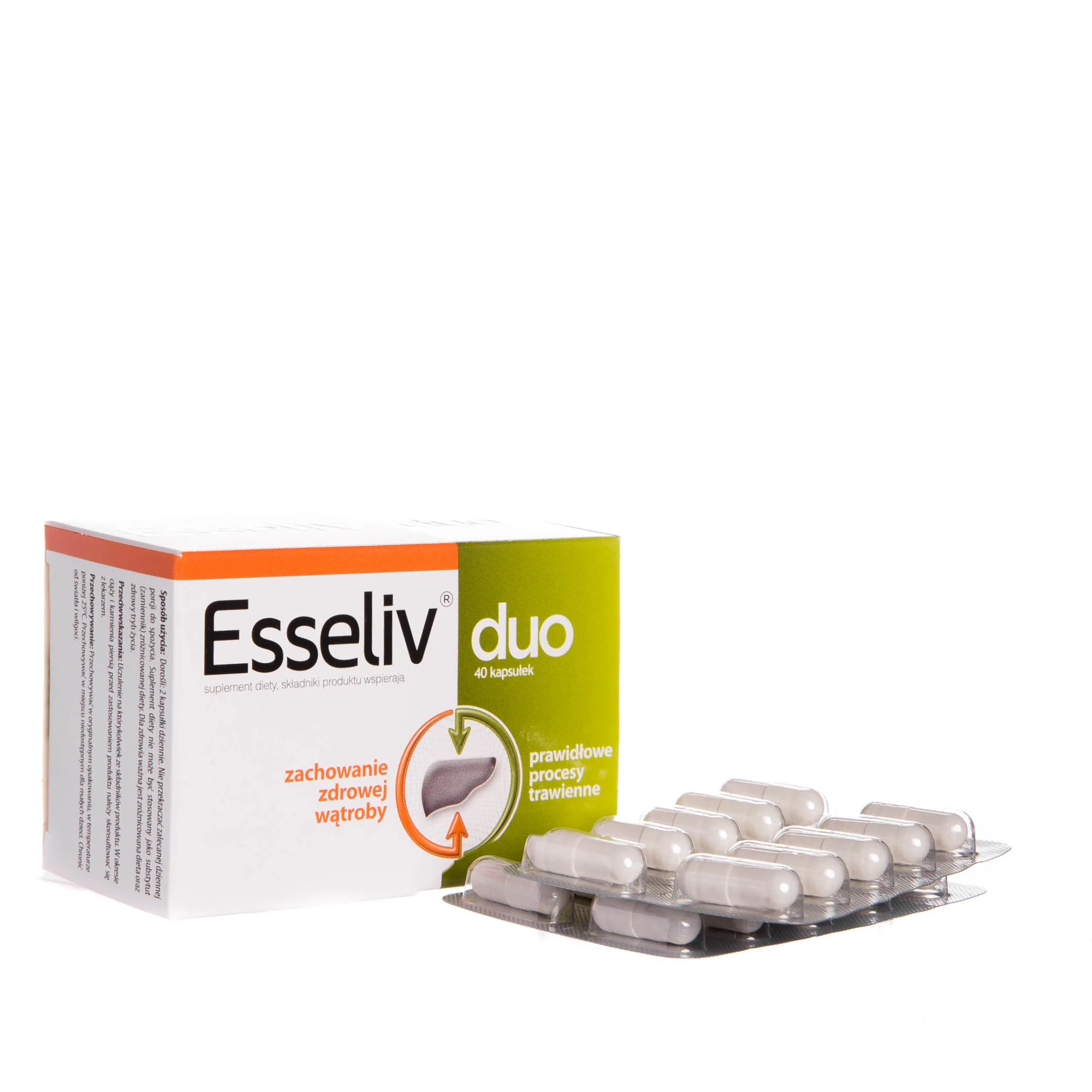 Esseliv duo, 40 kapsułek 