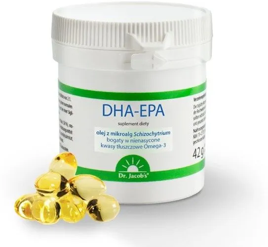 Dr Jacob's DHA-EPA, suplement diety, 60 kapsułek