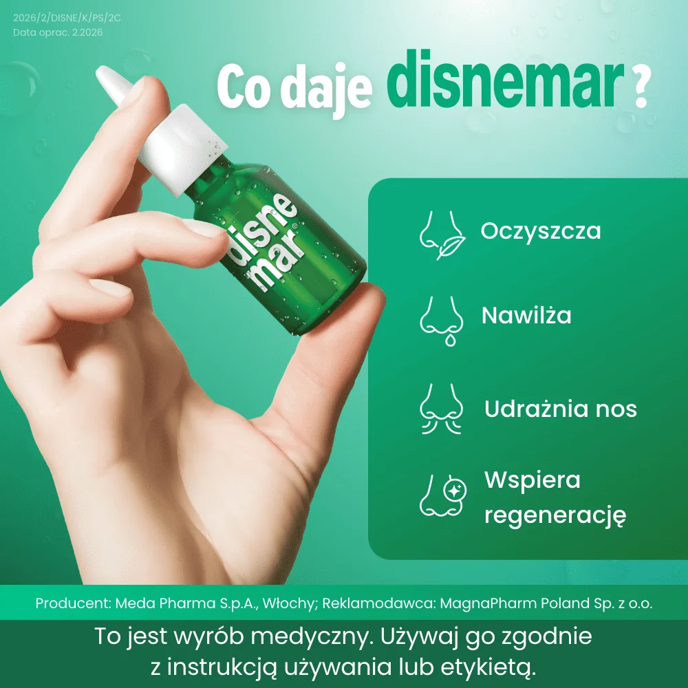 Disnemar aerozol do nosa dla dorosłych, 25 ml