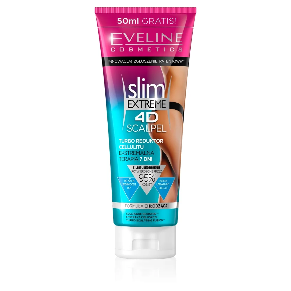 Eveline Cosmetics Slim Extreme 4D Scalpel Turbo reduktor cellulitu, 250 ml
