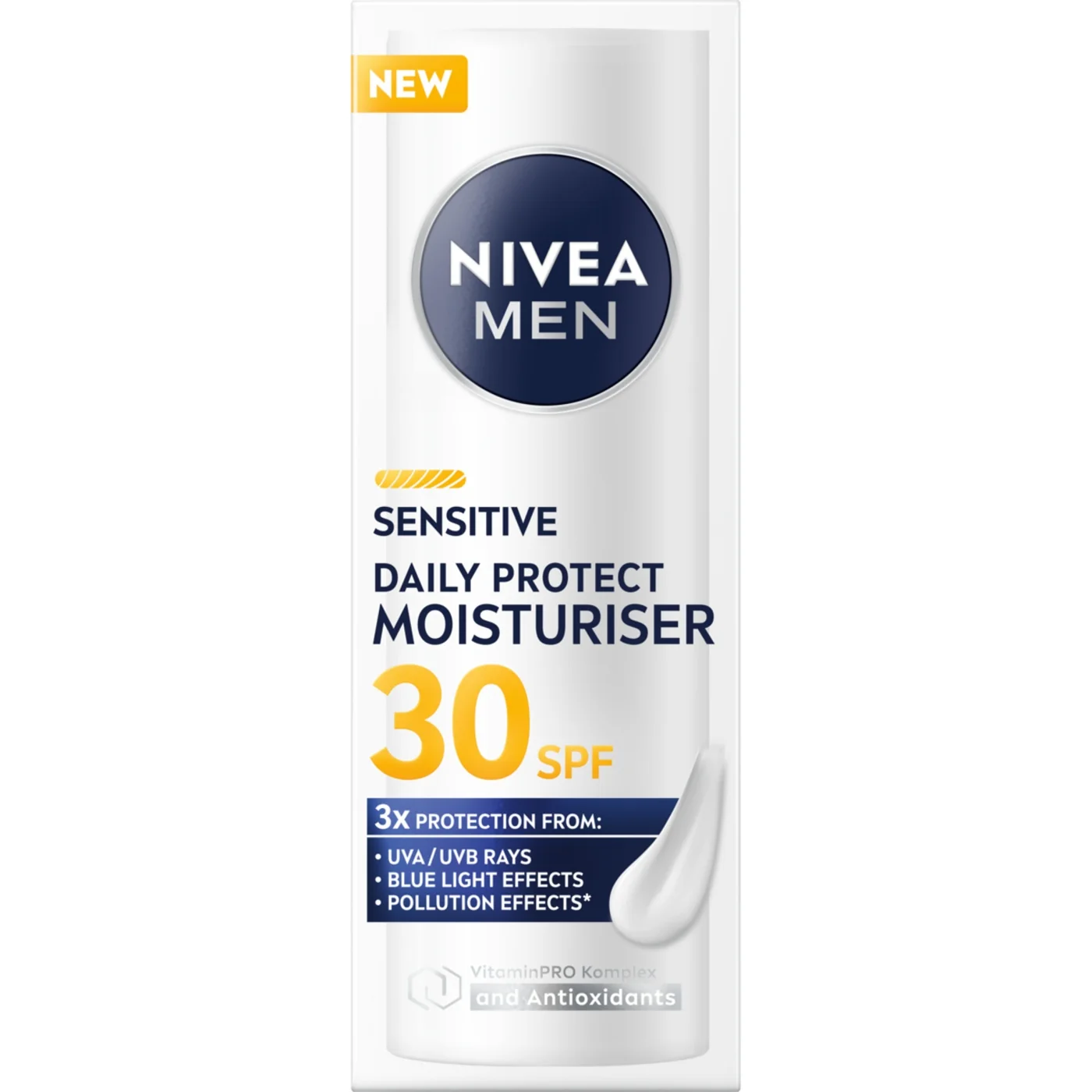 Nivea Men Sensitive Daily Protect nawilżający krem do twarzy SPF 30, 50 ml