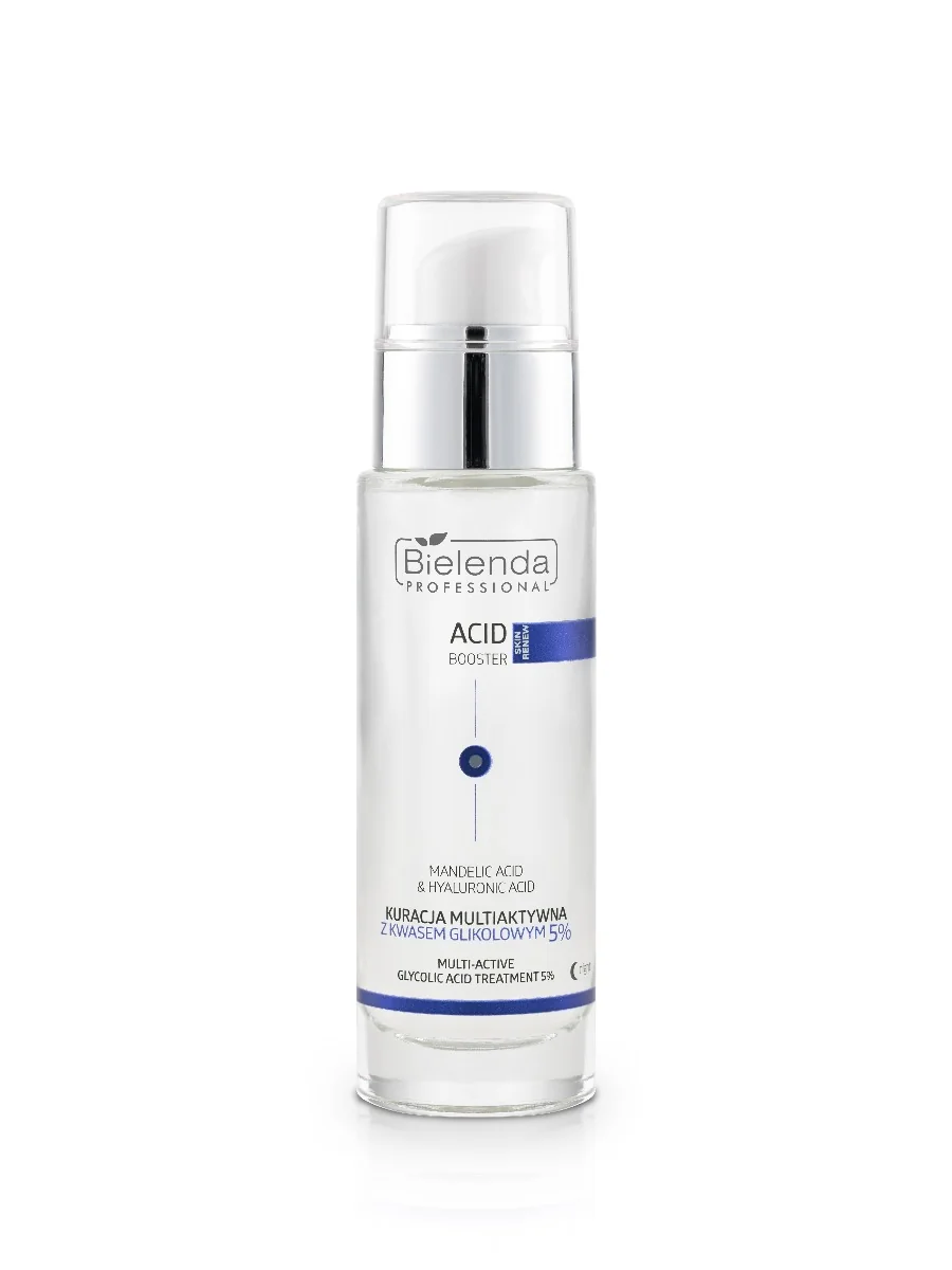 Bielenda Professional Acid Booster kuracja multiaktywna z kwasem glikolowym 5%, 30 ml
