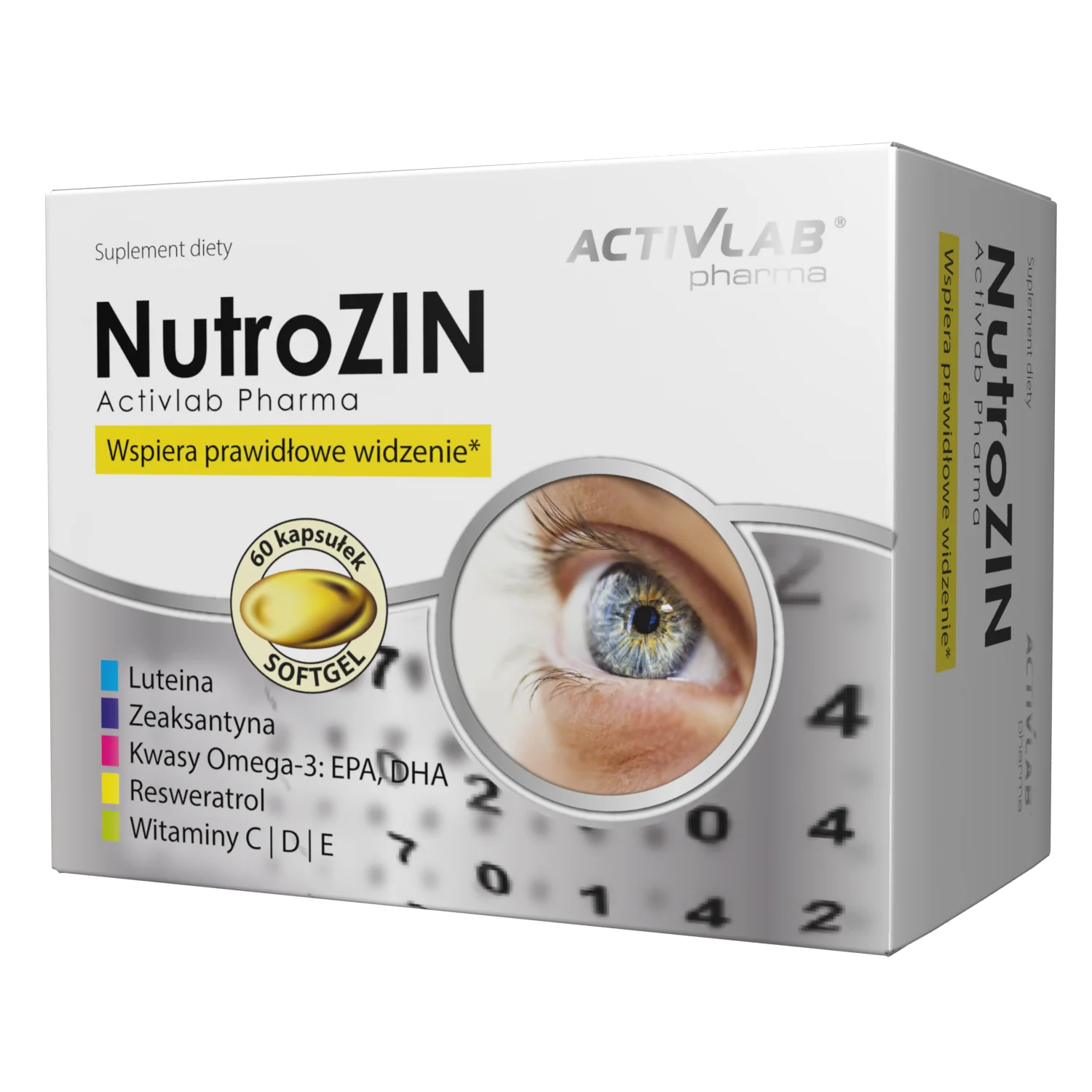 Activlab Pharma NutroZin 60 kapsułek