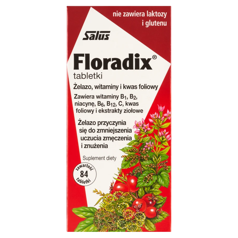 Floradix 84 tabletki