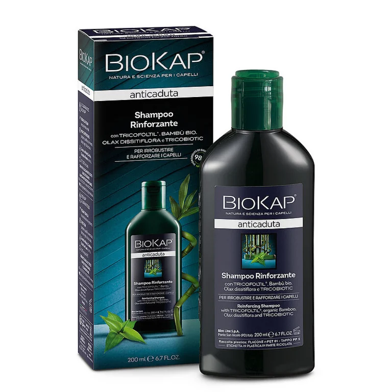 Biokap Anticaduta szampon wzmacniający przeciw wypadaniu włosów, 200 ml