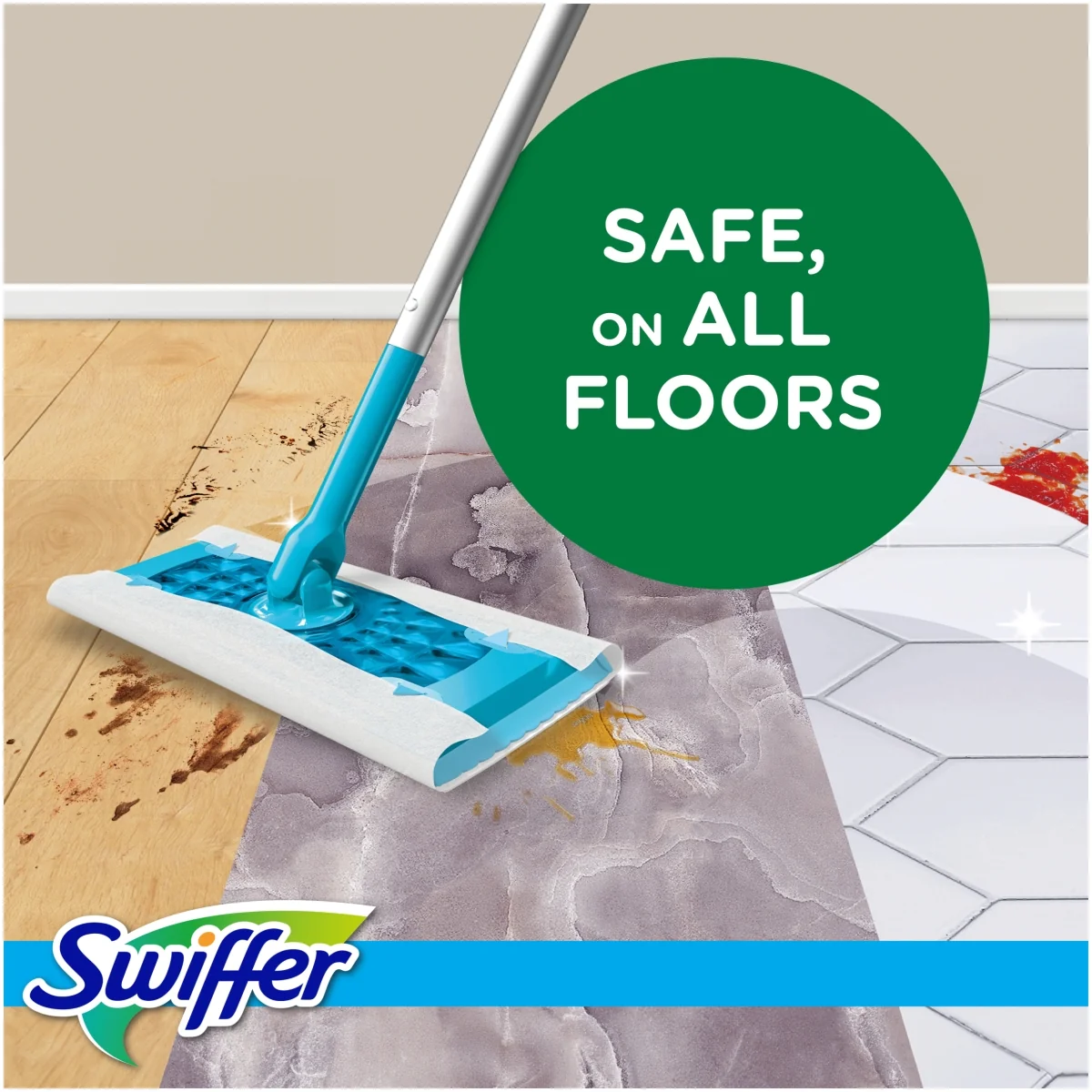 Swiffer Mokre wkłady wymienne do mopa 24 sztuki