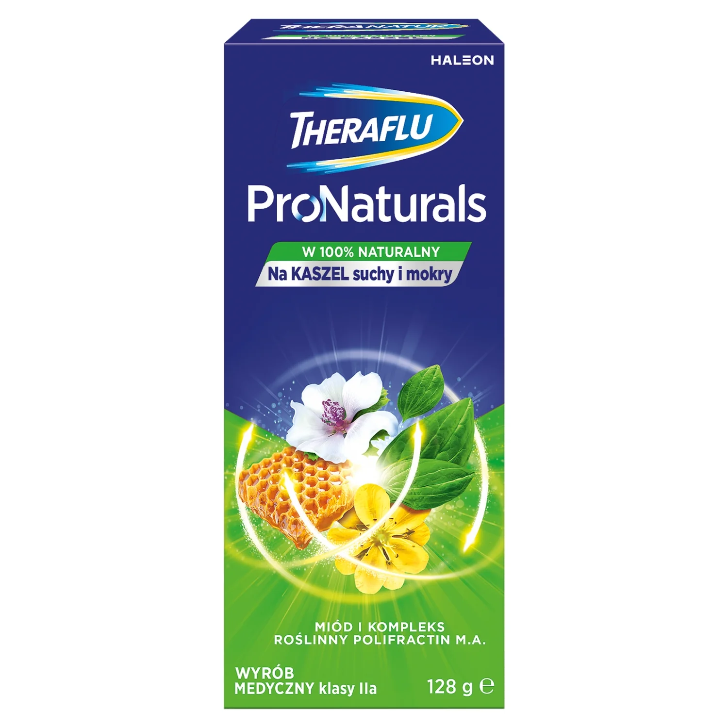 Theraflu ProNaturals syrop, 128 g