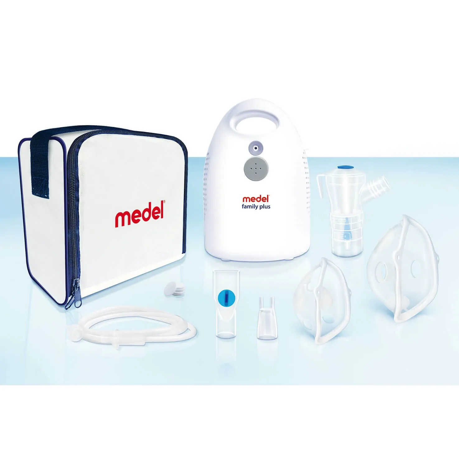 Medel Family Plus, inhalator pneumatyczno-tłokowy z nebulizatorem Medel Jet Plus 