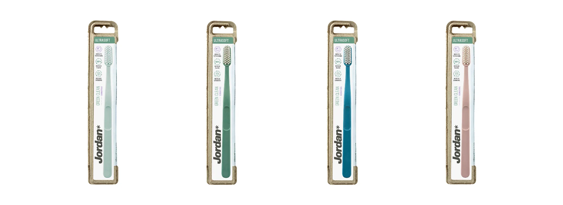 Jordan Green Clean szczoteczka Ultrasoft, 1 szt.