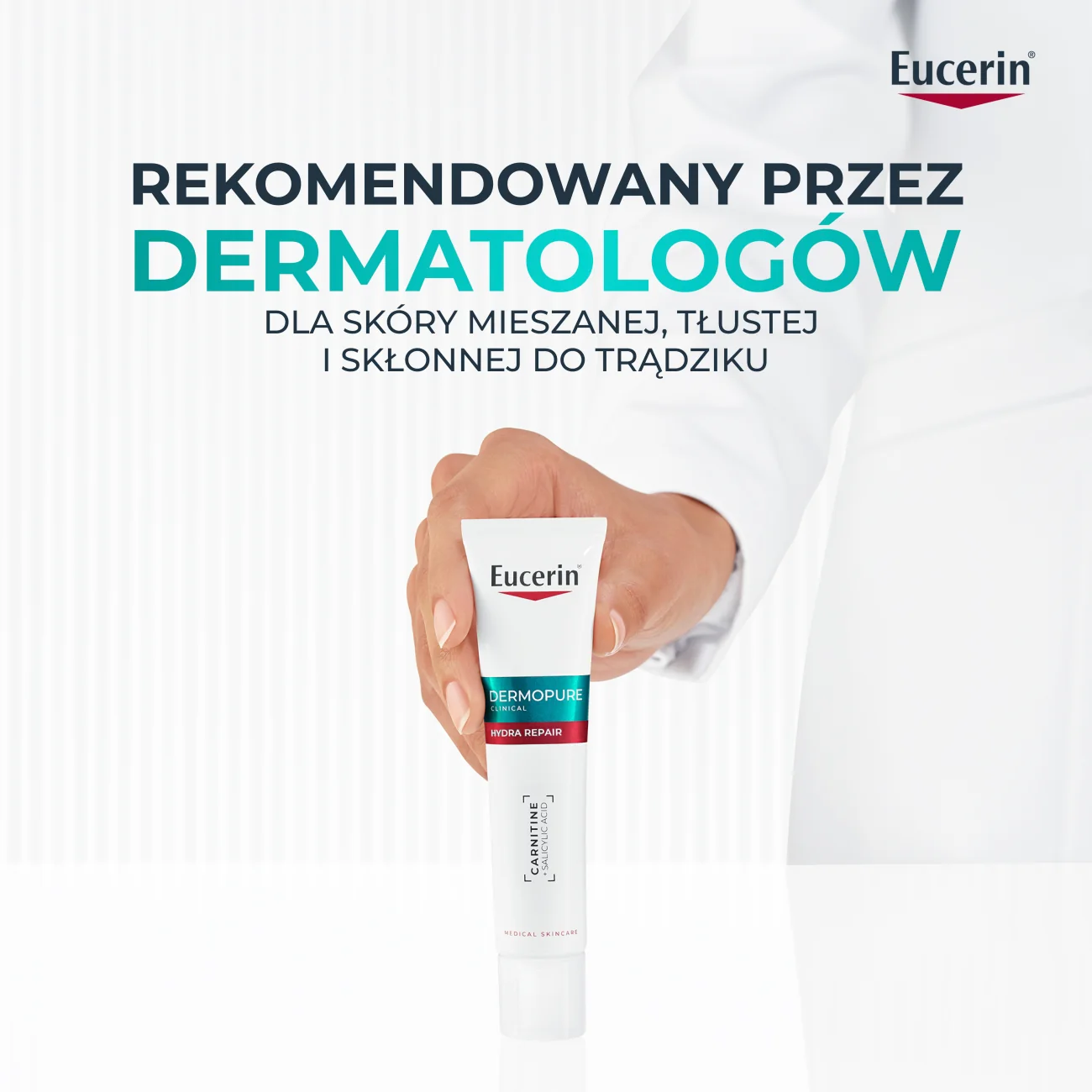 Eucerin DermoPure Clinical krem kojący hydra repair, 40 ml