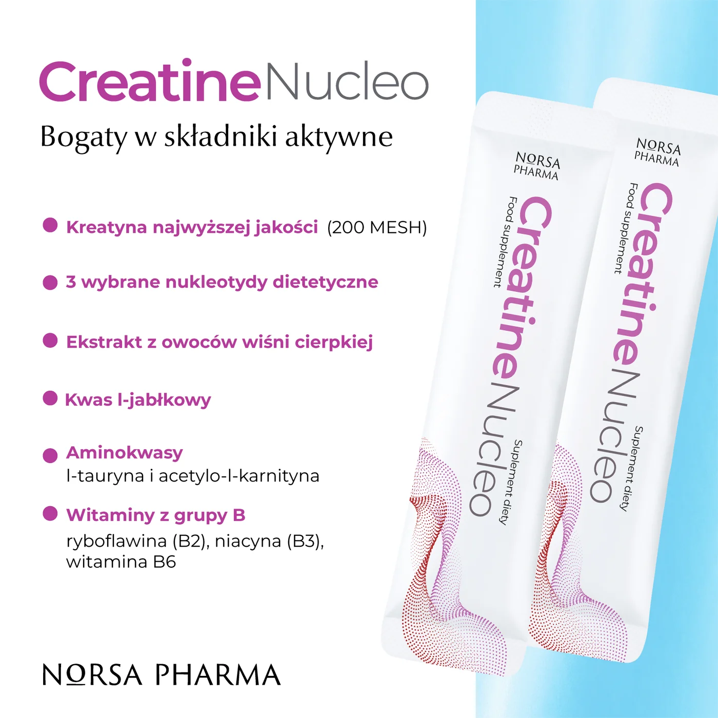 Creatine Nucleo 30 saszetek