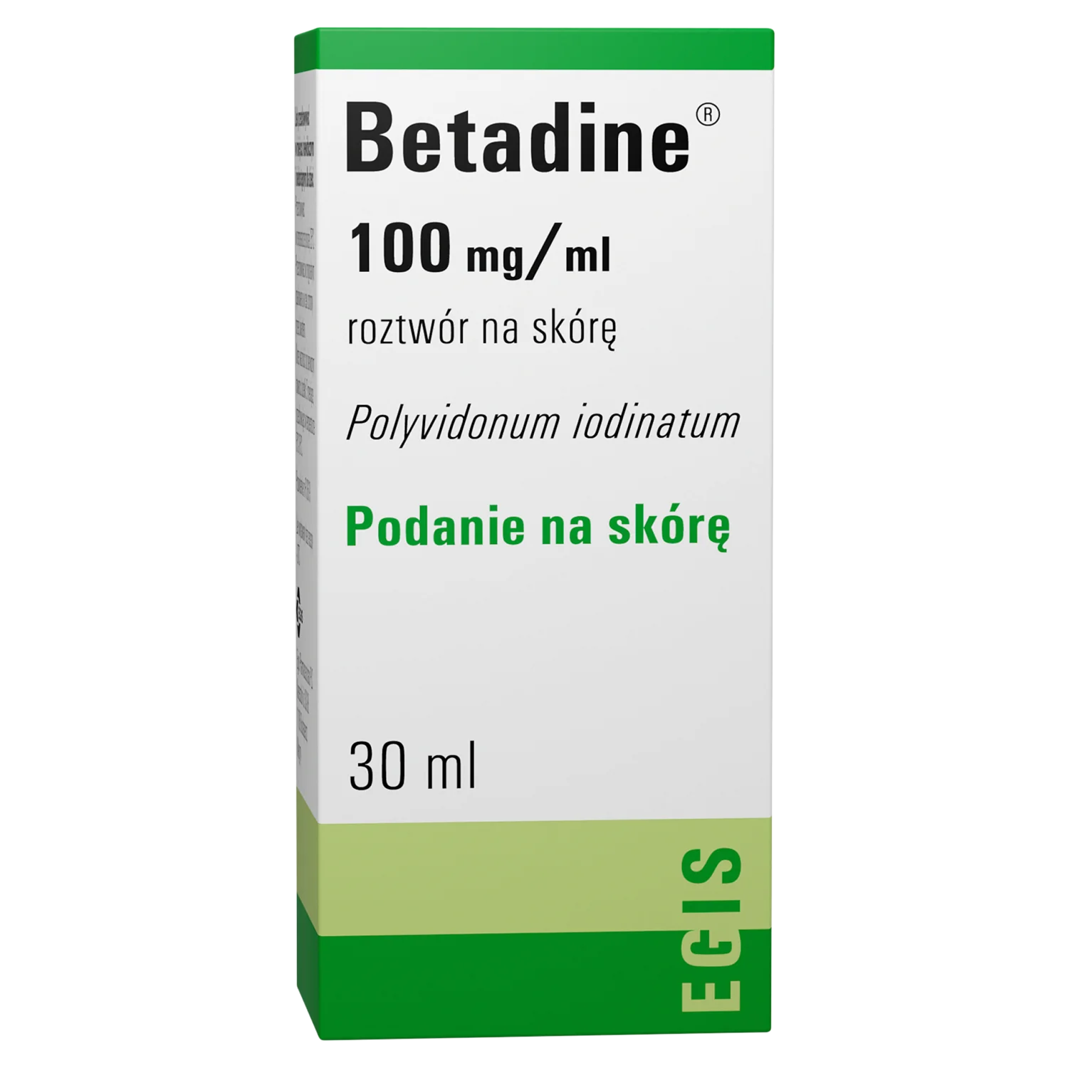 Betadine 100 mg/ml, roztwór na skórę, 30 ml