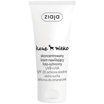Ziaja Kozie Mleko skoncentrowany krem nawilżający fotoochronny SPF 20, 50 ml
